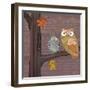 Awesome Owls IV-Paul Brent-Framed Art Print