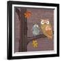 Awesome Owls IV-Paul Brent-Framed Art Print