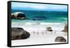 Awesome South Africa Collection - African Penguins at Boulders Beach IV-Philippe Hugonnard-Framed Stretched Canvas