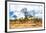 Awesome South Africa Collection - African Savanna Trees X-Philippe Hugonnard-Framed Photographic Print