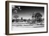 Awesome South Africa Collection B&W - African Landscape XI-Philippe Hugonnard-Framed Photographic Print