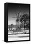 Awesome South Africa Collection B&W - African Landscape XII-Philippe Hugonnard-Framed Stretched Canvas