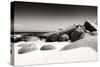 Awesome South Africa Collection B&W - Boulders on the Beach-Philippe Hugonnard-Stretched Canvas