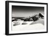 Awesome South Africa Collection B&W - Boulders on the Beach-Philippe Hugonnard-Framed Photographic Print