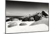 Awesome South Africa Collection B&W - Boulders on the Beach-Philippe Hugonnard-Mounted Photographic Print