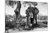 Awesome South Africa Collection B&W - Elephant I-Philippe Hugonnard-Mounted Photographic Print