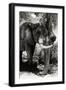 Awesome South Africa Collection B&W - Elephant Portrait XI-Philippe Hugonnard-Framed Photographic Print