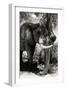 Awesome South Africa Collection B&W - Elephant Portrait XI-Philippe Hugonnard-Framed Photographic Print