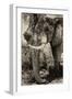 Awesome South Africa Collection B&W - Elephant Portrait-Philippe Hugonnard-Framed Photographic Print