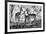 Awesome South Africa Collection B&W - Impalas Family-Philippe Hugonnard-Framed Photographic Print