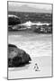 Awesome South Africa Collection B&W-Penguin at Boulders Beach-Philippe Hugonnard-Mounted Photographic Print