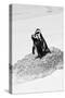 Awesome South Africa Collection B&W - Penguin Lovers III-Philippe Hugonnard-Stretched Canvas