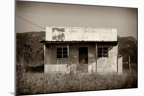 Awesome South Africa Collection B&W - Store in Swaziland II-Philippe Hugonnard-Mounted Photographic Print