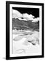 Awesome South Africa Collection B&W - The Twelve Apostles - Camps Bay I-Philippe Hugonnard-Framed Photographic Print