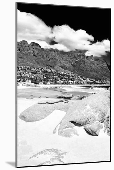 Awesome South Africa Collection B&W - The Twelve Apostles - Camps Bay I-Philippe Hugonnard-Mounted Photographic Print