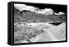 Awesome South Africa Collection B&W - The Twelve Apostles - Camps Bay II-Philippe Hugonnard-Framed Stretched Canvas