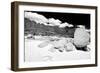 Awesome South Africa Collection B&W - The Twelve Apostles - Camps Bay-Philippe Hugonnard-Framed Photographic Print