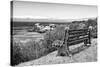 Awesome South Africa Collection B&W - View Point Bench-Philippe Hugonnard-Stretched Canvas