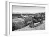 Awesome South Africa Collection B&W - View Point Bench-Philippe Hugonnard-Framed Photographic Print