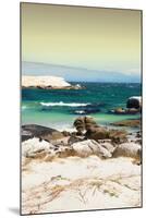 Awesome South Africa Collection - Boulders Beach at Sunset - Cape Town II-Philippe Hugonnard-Mounted Premium Photographic Print