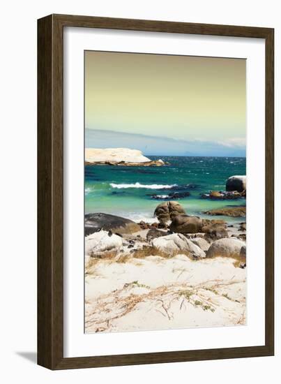 Awesome South Africa Collection - Boulders Beach at Sunset - Cape Town II-Philippe Hugonnard-Framed Photographic Print