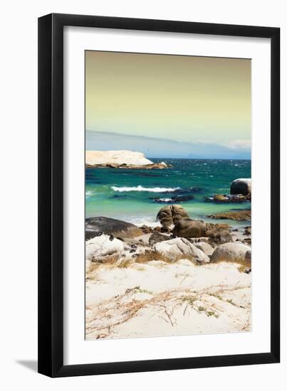 Awesome South Africa Collection - Boulders Beach at Sunset - Cape Town II-Philippe Hugonnard-Framed Photographic Print