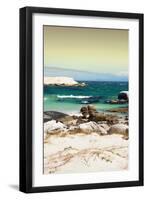 Awesome South Africa Collection - Boulders Beach at Sunset - Cape Town II-Philippe Hugonnard-Framed Photographic Print