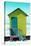 Awesome South Africa Collection - Colorful Beach Hut Cape Town - Lime & Greensea-Philippe Hugonnard-Stretched Canvas