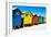 Awesome South Africa Collection - Colorful Beach Huts on Muizenberg II-Philippe Hugonnard-Framed Photographic Print