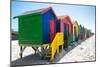 Awesome South Africa Collection - Colorful Beach Huts on Muizenberg V-Philippe Hugonnard-Mounted Photographic Print