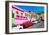 Awesome South Africa Collection - Colorful Houses - Cape Town VI-Philippe Hugonnard-Framed Photographic Print