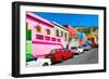 Awesome South Africa Collection - Colorful Houses - Cape Town VI-Philippe Hugonnard-Framed Photographic Print