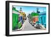 Awesome South Africa Collection - Colorful Houses - Cape Town XIV-Philippe Hugonnard-Framed Photographic Print