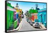 Awesome South Africa Collection - Colorful Houses - Cape Town XIV-Philippe Hugonnard-Framed Stretched Canvas