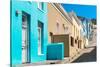 Awesome South Africa Collection - Colorful Houses - Cape Town-Philippe Hugonnard-Stretched Canvas