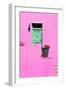 Awesome South Africa Collection - Colorful Houses - Hot Pink Wall-Philippe Hugonnard-Framed Photographic Print
