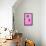 Awesome South Africa Collection - Colorful Houses - Hot Pink Wall-Philippe Hugonnard-Framed Stretched Canvas displayed on a wall