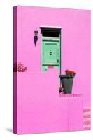 Awesome South Africa Collection - Colorful Houses - Hot Pink Wall-Philippe Hugonnard-Stretched Canvas