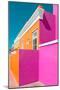 Awesome South Africa Collection - Colorful Houses "Ninety-One" Orange & Deep Pink-Philippe Hugonnard-Mounted Photographic Print