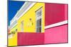 Awesome South Africa Collection - Colorful Houses "Ninety-One" Yellow & Pink-Philippe Hugonnard-Mounted Photographic Print