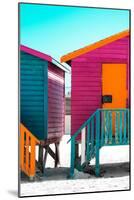 Awesome South Africa Collection - Colorful Houses Rasberry & Orange-Philippe Hugonnard-Mounted Photographic Print