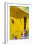 Awesome South Africa Collection - Colorful Houses "Seventy Three" Yellow-Philippe Hugonnard-Framed Photographic Print