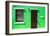 Awesome South Africa Collection - Colorful Houses "Sixty Three" Green-Philippe Hugonnard-Framed Photographic Print