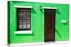Awesome South Africa Collection - Colorful Houses "Sixty Three" Green-Philippe Hugonnard-Stretched Canvas