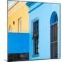 Awesome South Africa Collection - Colorful Houses Skyblue & Gold-Philippe Hugonnard-Mounted Photographic Print