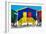 Awesome South Africa Collection - Colorful Houses "Thirty One & Thirty Two" Blue-Philippe Hugonnard-Framed Photographic Print