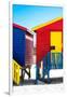 Awesome South Africa Collection - Colorful Houses - Yellow & Red-Philippe Hugonnard-Framed Photographic Print