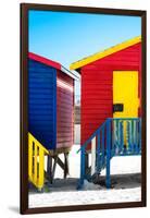 Awesome South Africa Collection - Colorful Houses - Yellow & Red-Philippe Hugonnard-Framed Photographic Print