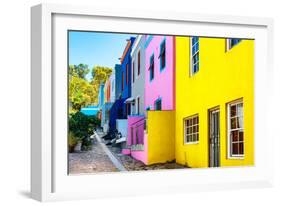 Awesome South Africa Collection - Colorful Houses-Philippe Hugonnard-Framed Photographic Print