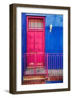 Awesome South Africa Collection - Colors Gateway Pink & Royal Blue-Philippe Hugonnard-Framed Photographic Print